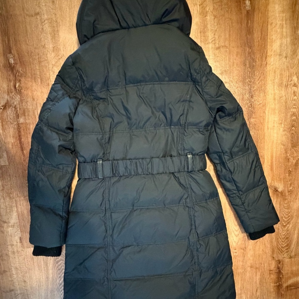 DKNY Womens Black Down Coat - Picture 3 of 7